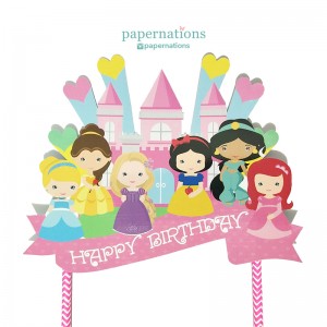 Disney Princess Cake Topper